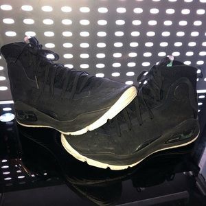 Mens Under Armour Shoes – UA Curry 4 Black/Black